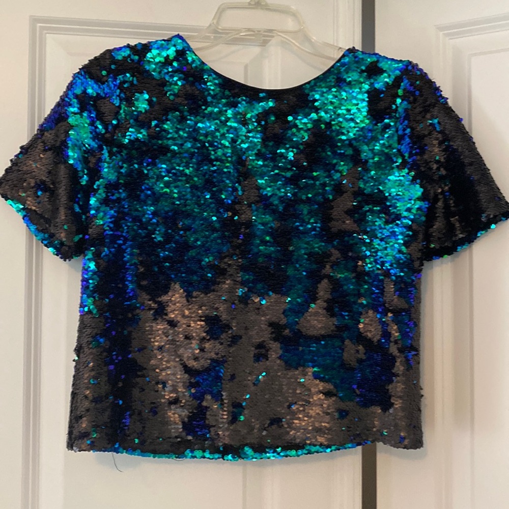 Gianni Bini sequin top